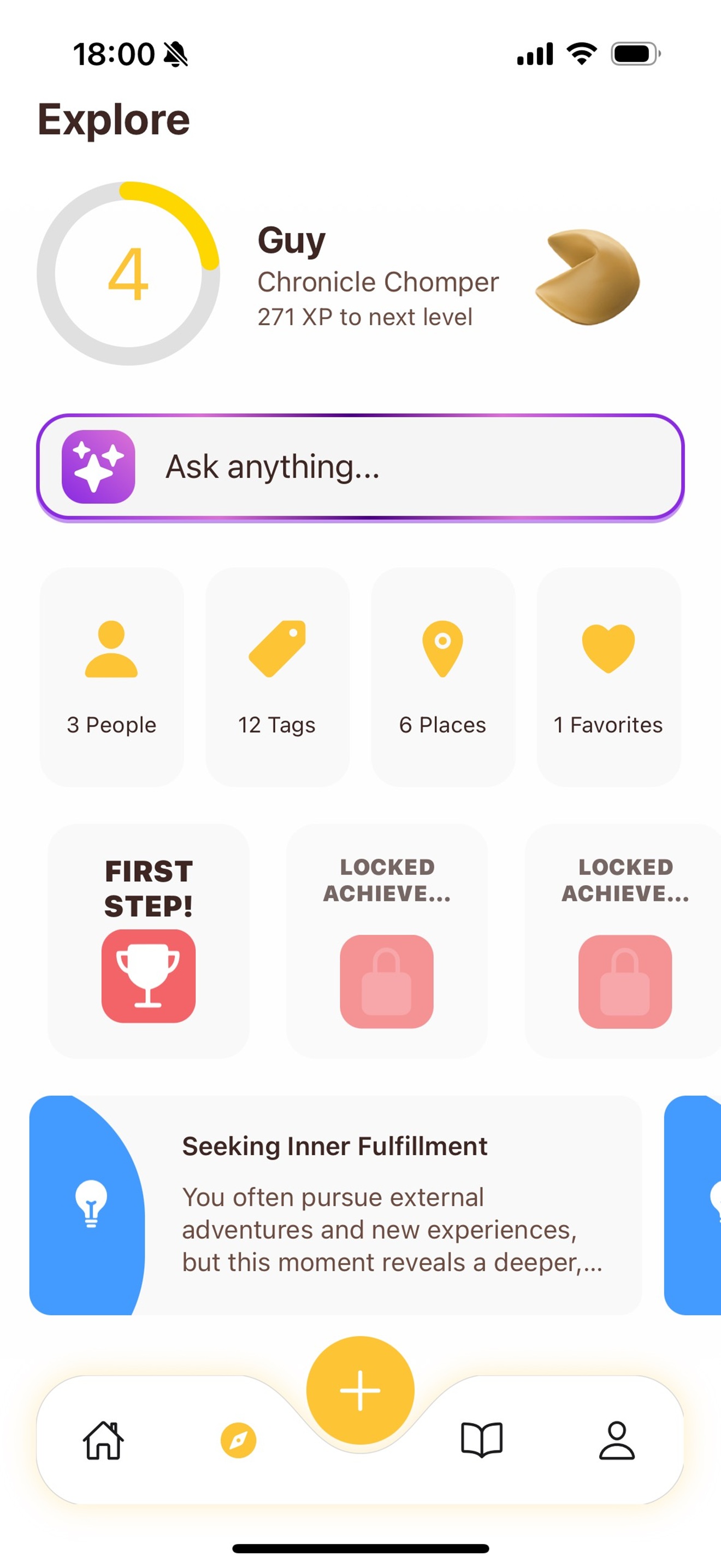 Pastival Explore Screen